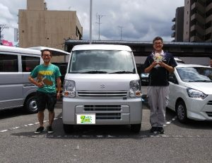 エブリーバンPAリミテッドを７MAXでご契約頂きました♪